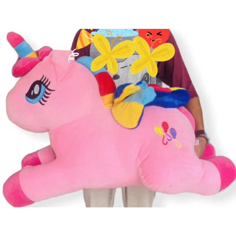 Boneka Kuda poni jumbo 60x60 #bonekalayinglittelponi