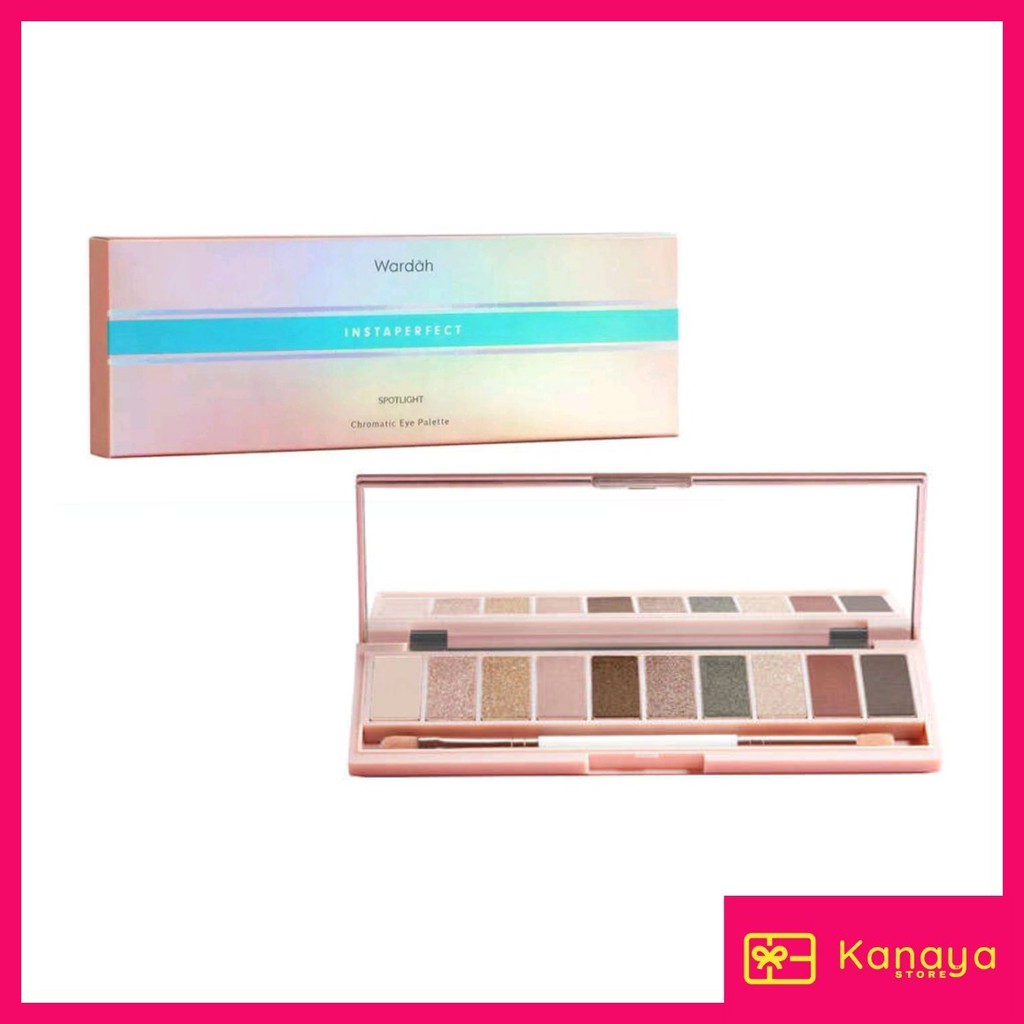 (BISA COD) Wardah Instaperfect Spotlight Chromatic Eye Palette - Eyeshadow