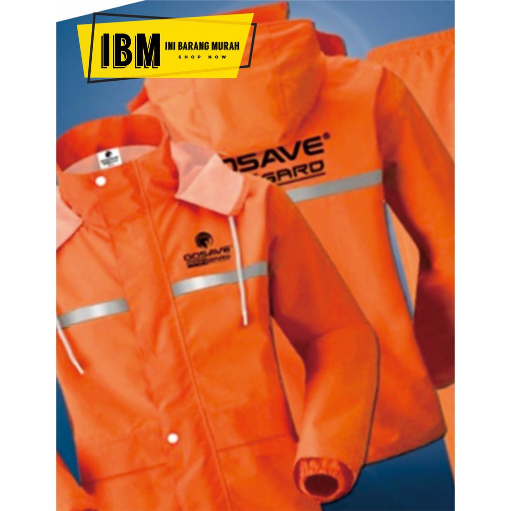 Jas Hujan RAINGARD ORANGE GO SAVE Industrial Safety Baju Celana