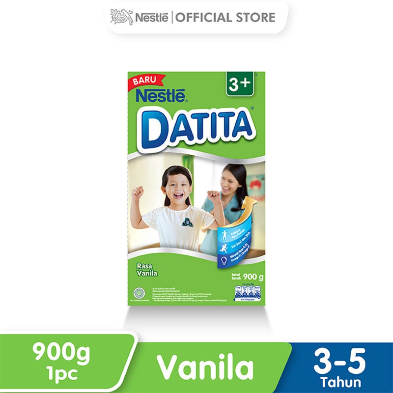 NESTLE Datita 3+ Susu Vanila Box - 900g