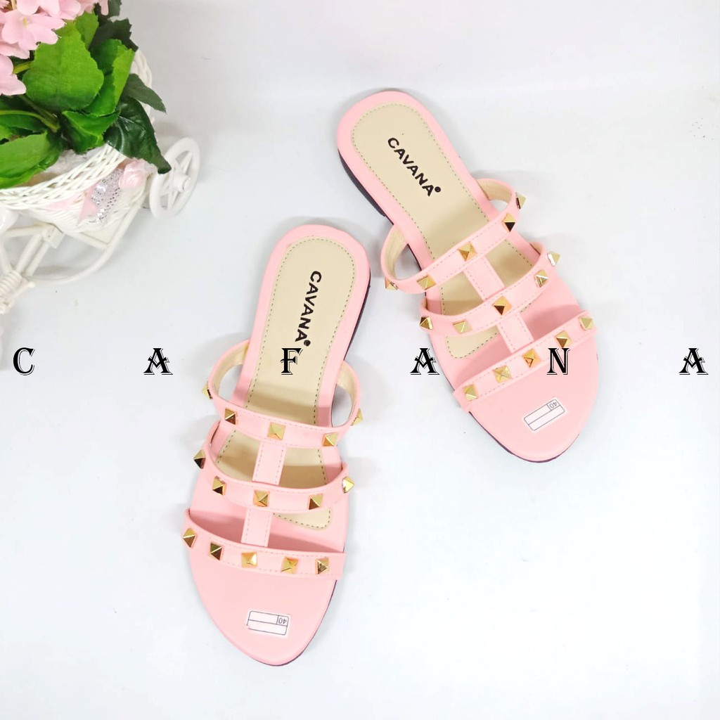 Sandal Wanita Slop Fanila SDL122