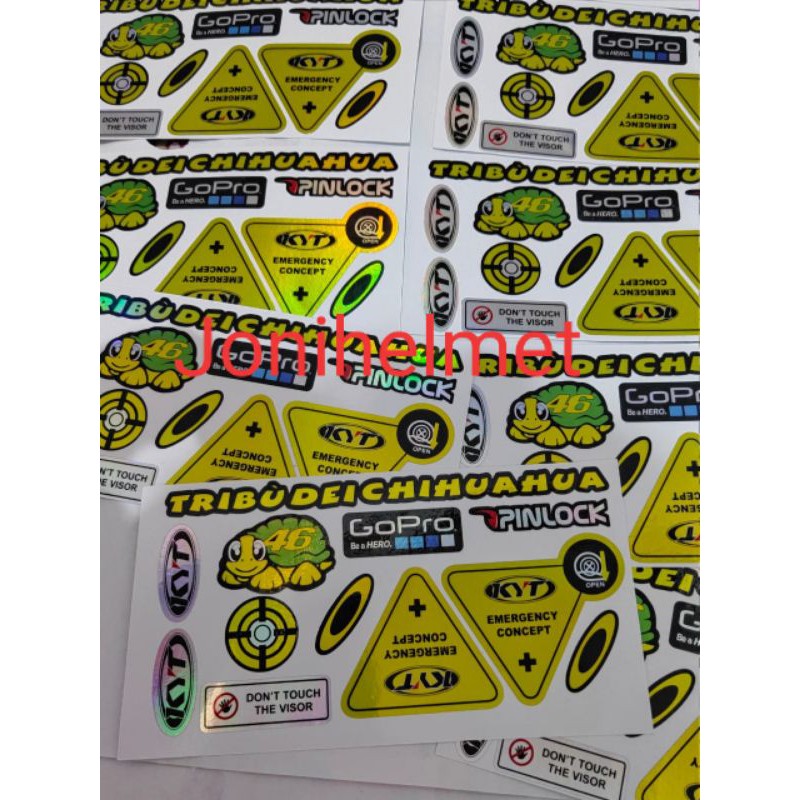 Sticker helem kyt hologram