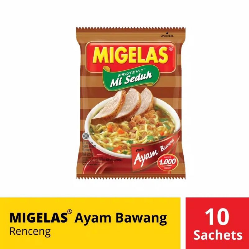 

Migelas Ayam Bawang 10 Sachet @27gr