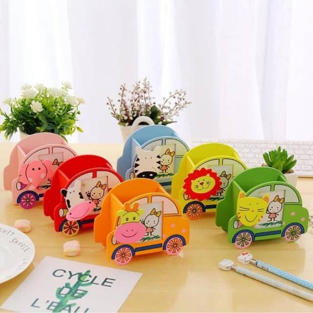 

Kotak Multifungsi Alat Tulis / Rak Pensil Stationery Stand Karakter