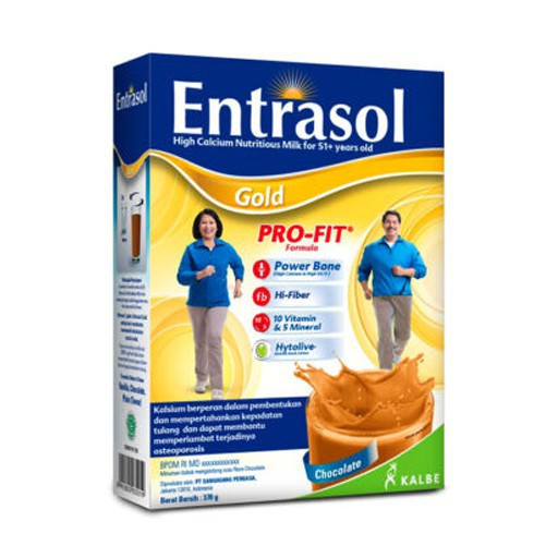 

ENTRASOL GOLD COKLAT 370 GR