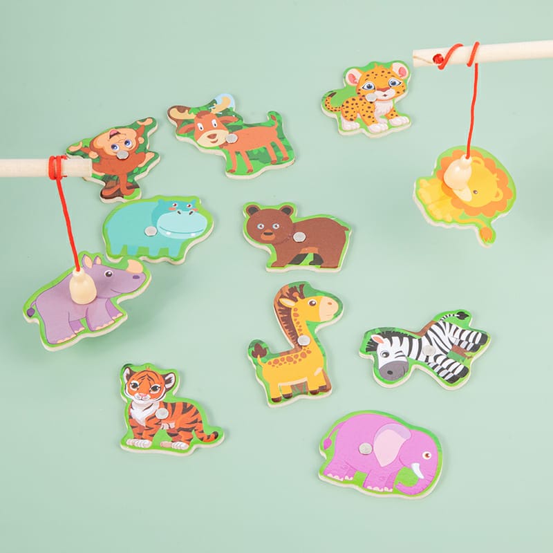 [JUALSEMUA18]Mainan Pancingan Ikan Dan Binatang Magnet / Mainan Pancing Anak / Magnetic Fishing Toys / Fishing Magnet
