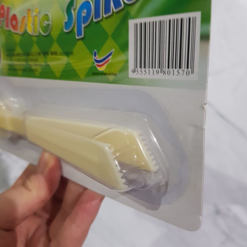 Acuan sin lian plastic spike 157 / penjepit kue nastar daun / alat bentuk pie