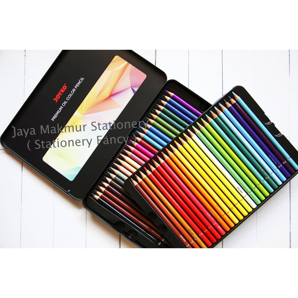 Pensil Warna Premium Joyko 48 Warna CP-TC126-48 (1 set)