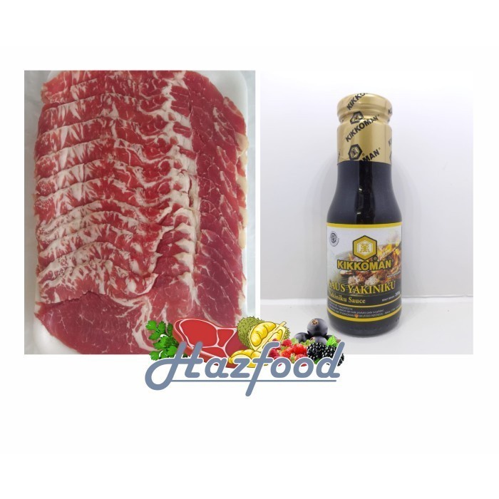 

Aus Sirloin Slice + Kikkoman Yakiniku 300 gr