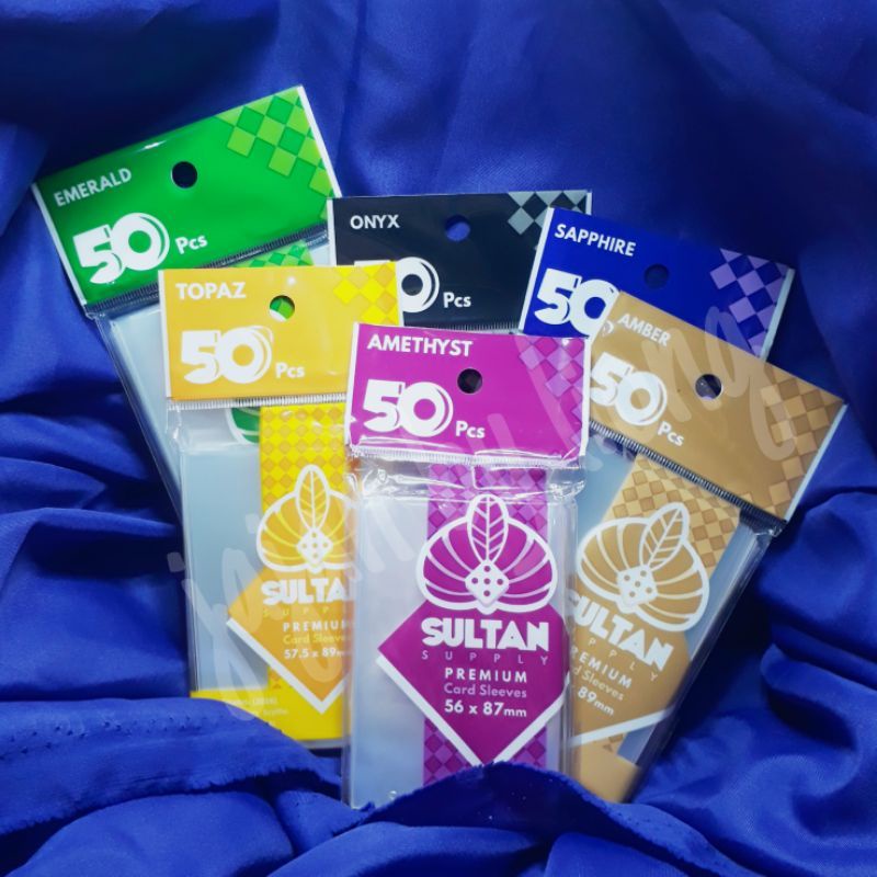 [1PCS] INNER SLEEVE SULTAN ZIRCON ONYX SAPPHIRE AMETHYST PHOTOCARD PLASTIK PC KINGS MEET BAMBI ULTRA