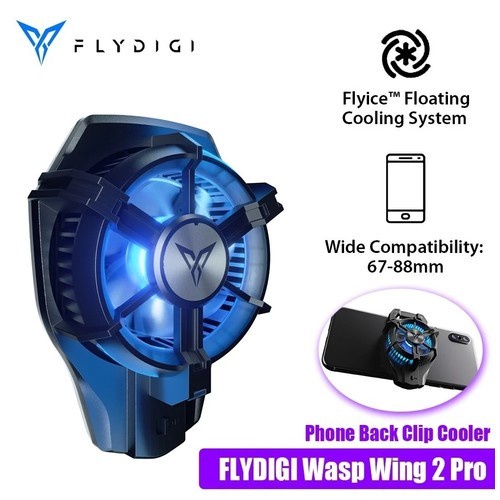 Flydigi Wasp Wing 2 Pro Super Fast Fan Cooling For Gaming Phone cooler