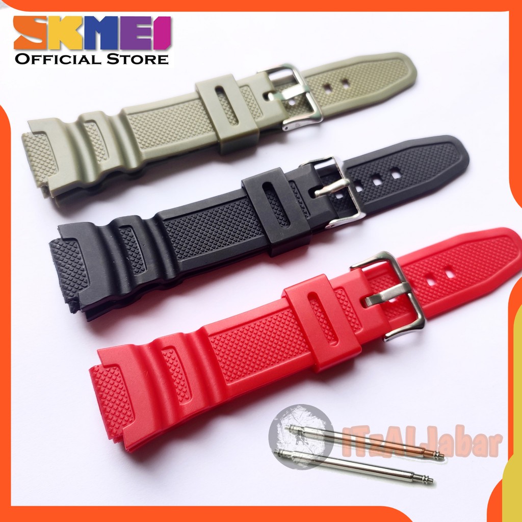 Tali jam tangan SKMEI 1496 Rubber strap Tali jam SKMEI 1496