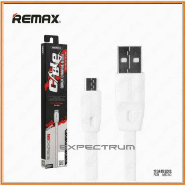 REMAX Cable Full Speed 2M Micro USB / Kabel Data High Speed, RC-001m