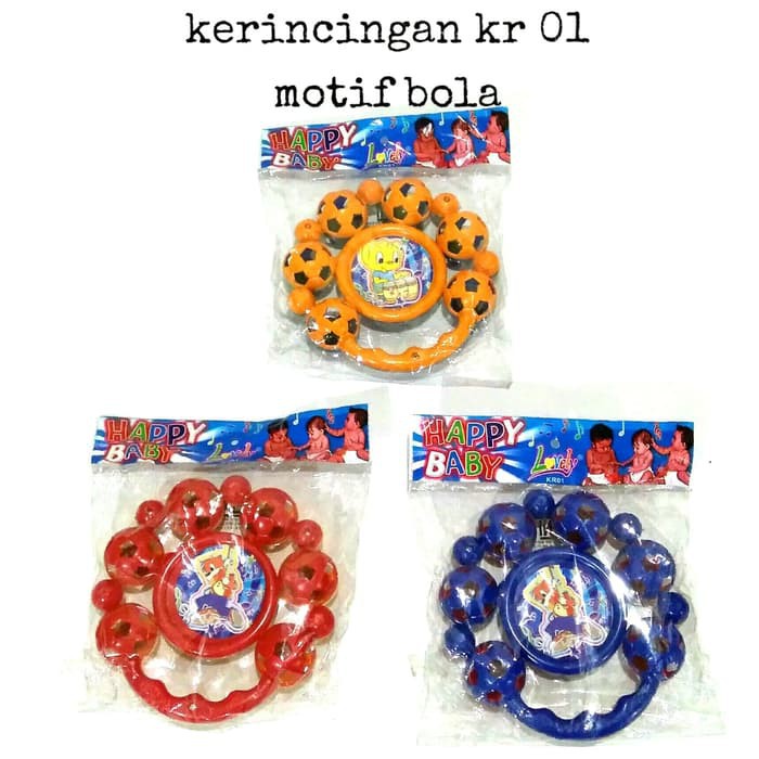 Kerincingan Bayi Kecrekan Happy Baby Lovely KR 01/IM-7015