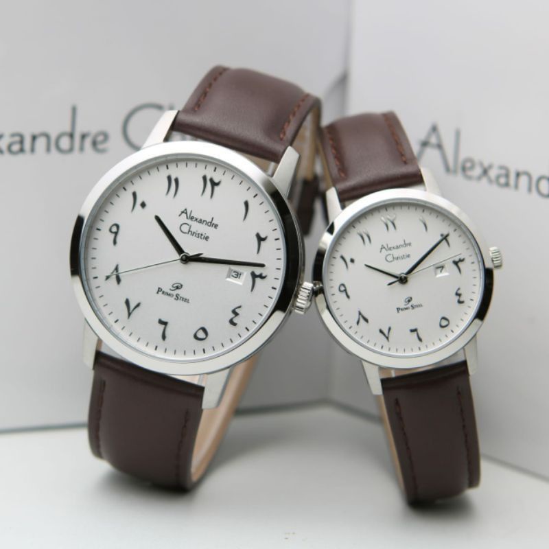 Premium (RRW) JAM TANGAN COUPLE ALEXANDRE CHRISTIE AC1024 AC1024 ORIGINAL Distributor Termurah