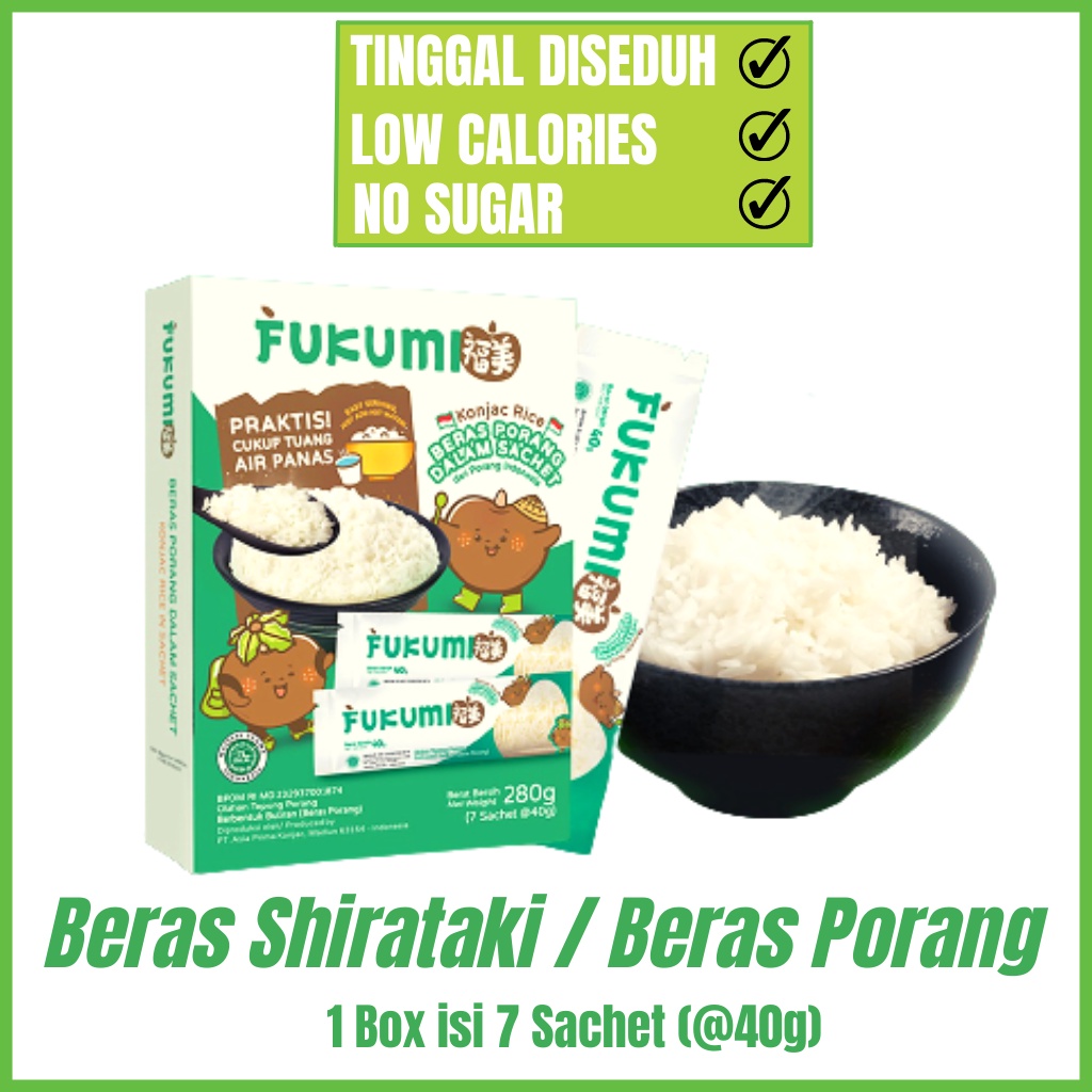 beras shirataki rice shirataki beras shirataki untuk  diet sirataki rice konyaku debm FUKUMI