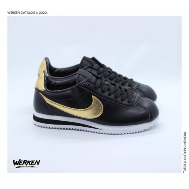 nike cortez metallic