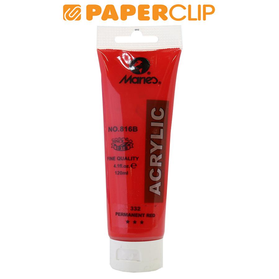 

CAT ACRYLIC MARIES 816B-332 120ML PERMANENT RED