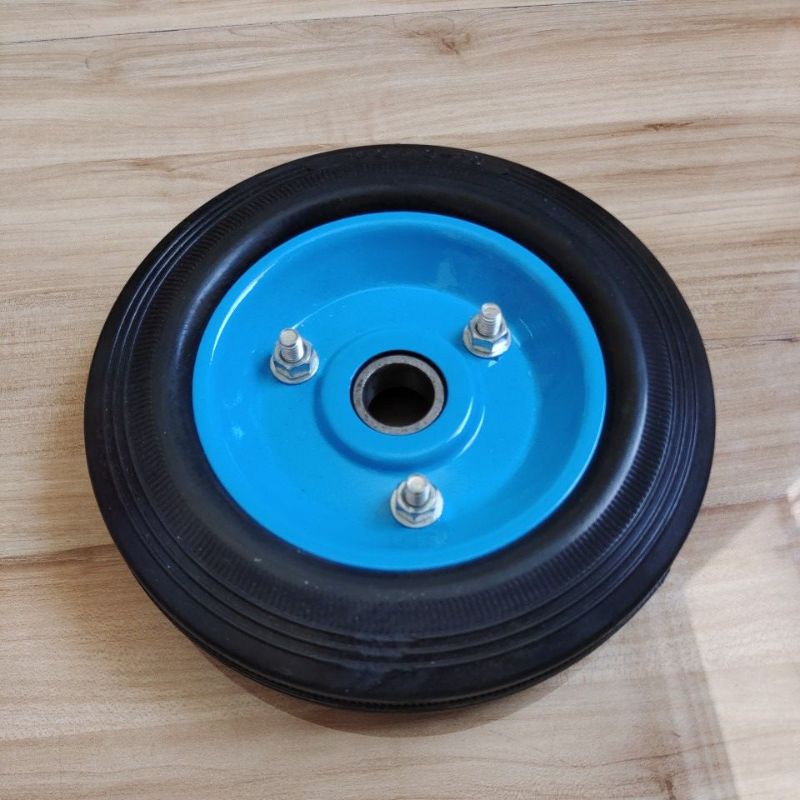 roda troli 6&quot; biru / roda gerobak 6&quot; biru / roda Rolly 6&quot;