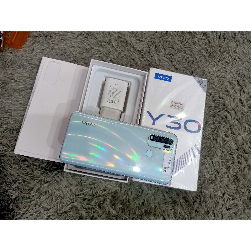 vivo y30 4/128 seken fullset