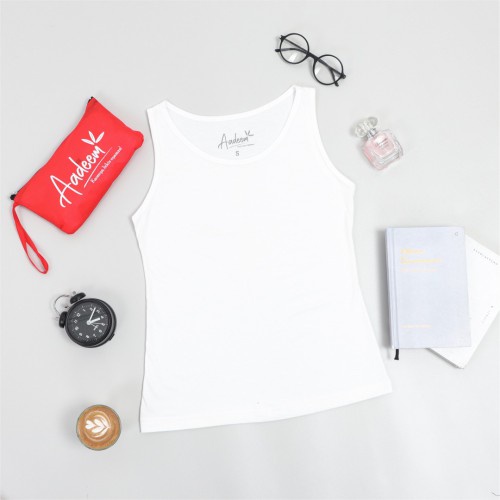 Kaos Julia Basic Singlet Wanita - Aadeem