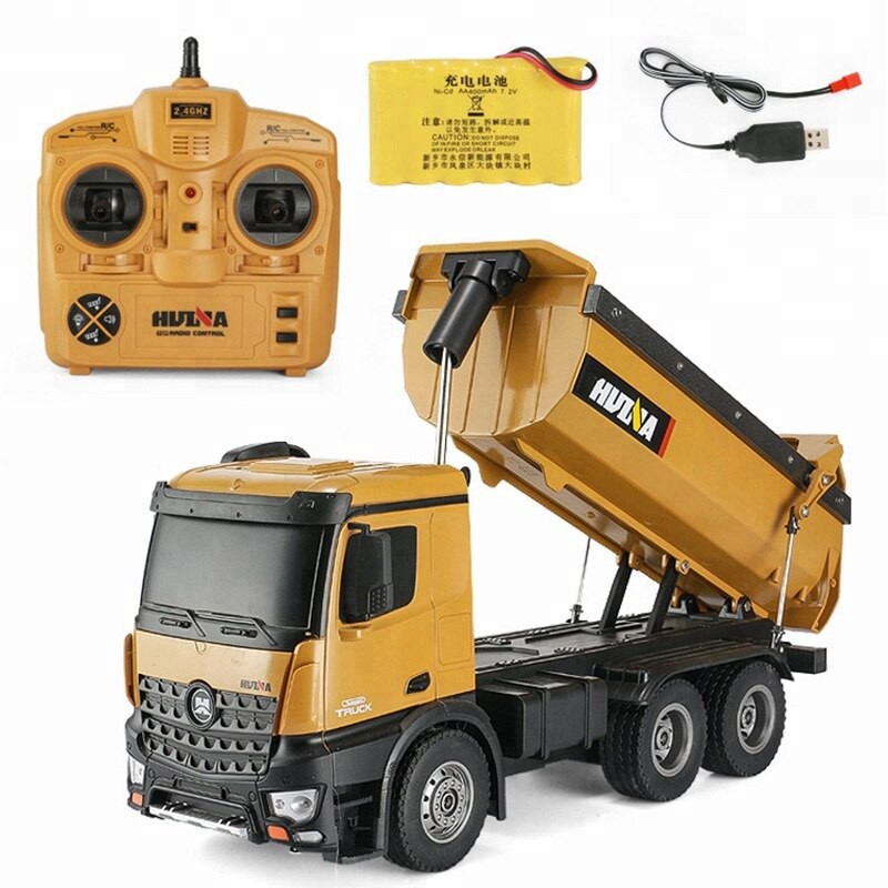 RC Dump Truck Huina 1573 Metal 10CH 