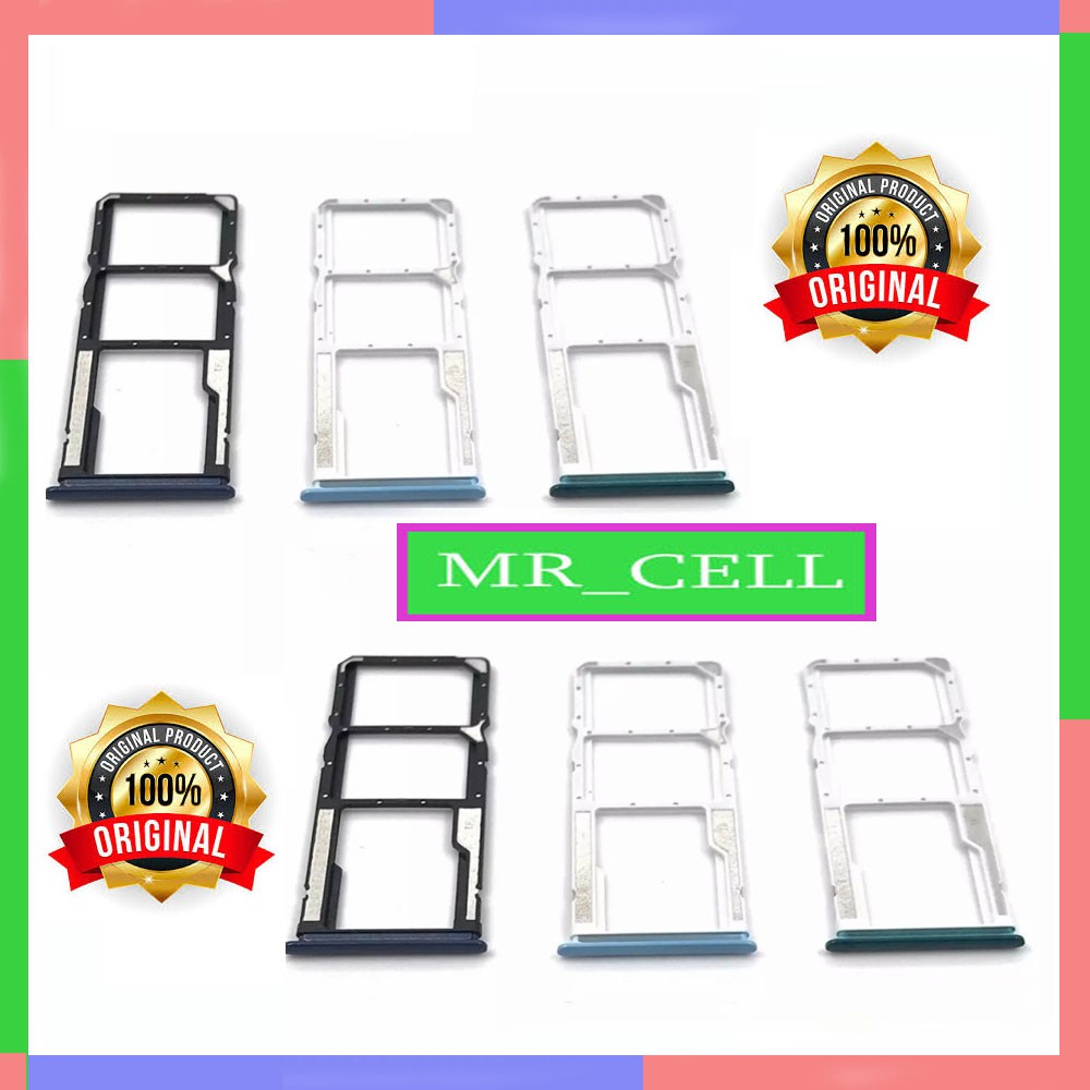 SIMTRAY SIM TRAY SIM LOCK XIAOMI TEMPAT KARTU REDMI 9 ORIGINAL