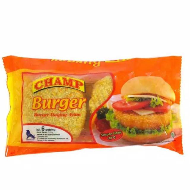 

Champ Crispy Burger Ayam
