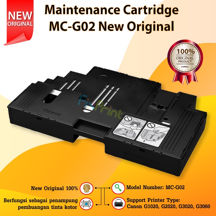 Maintenance Cartridge MC-G02 Printer Canon G3060 G1020 G2020 G3020