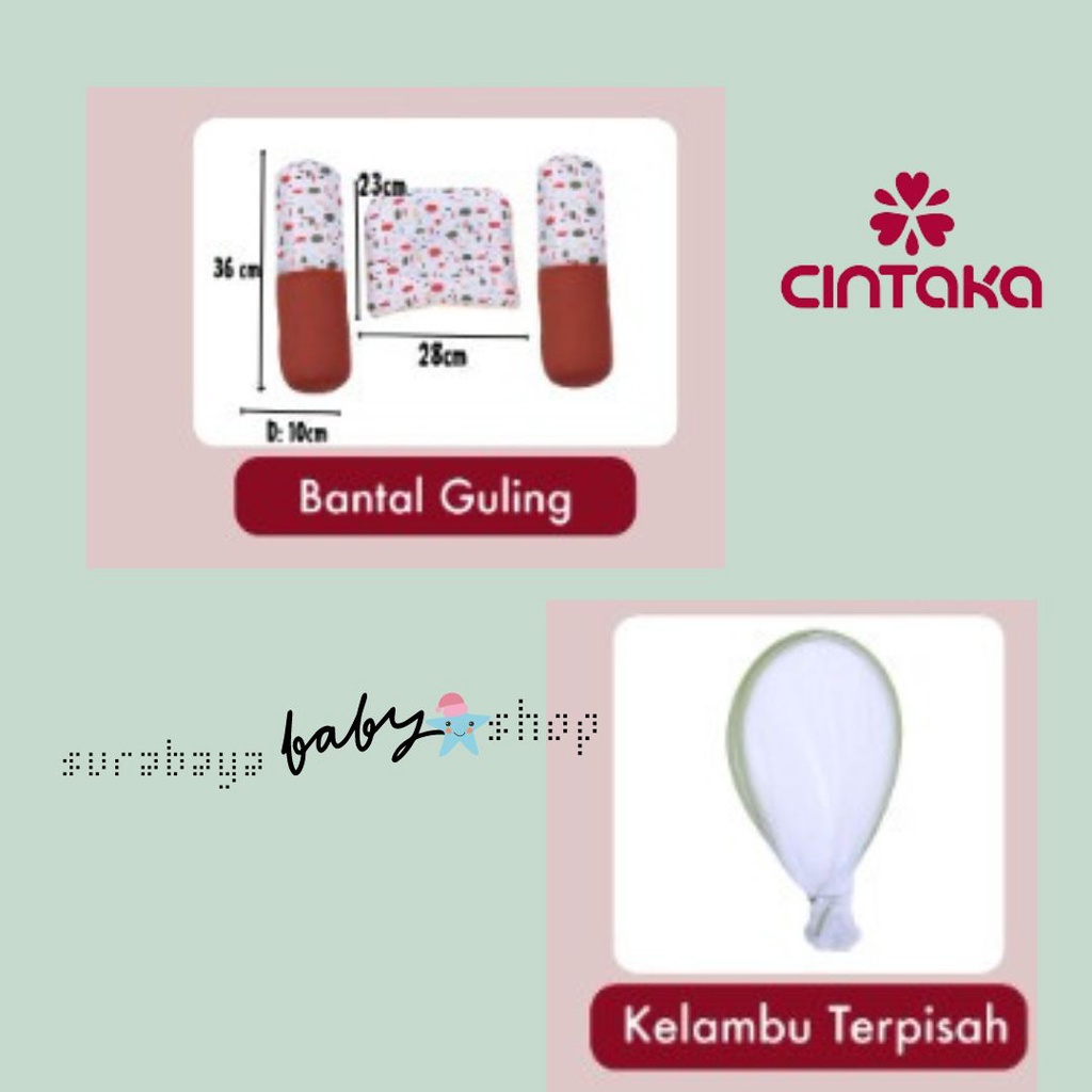 Cintaka Kasur Bayi Lipat + Kelambu Print Fox Series - CBK2841