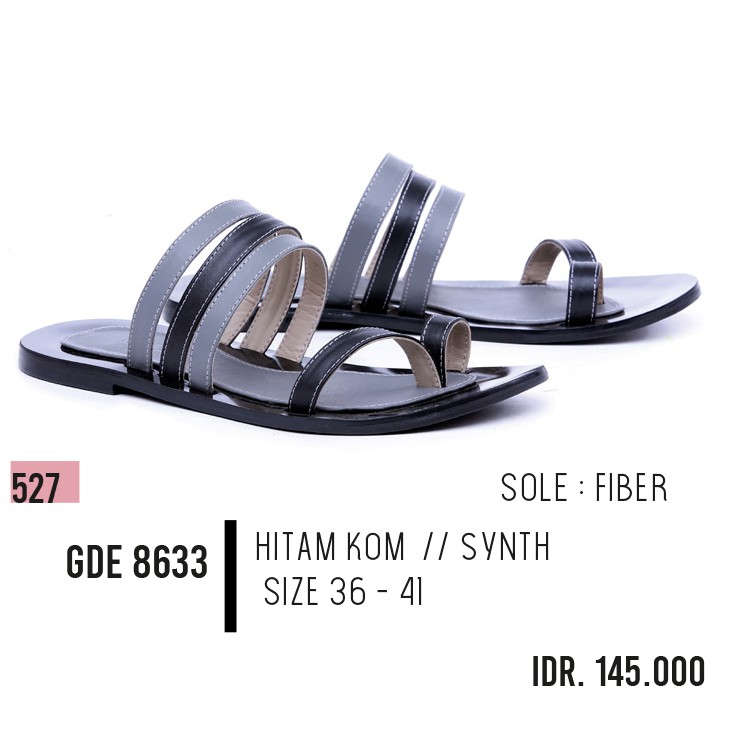 sandal casual wanita,sandal perempuan,sandal cewek murah GDE 8633