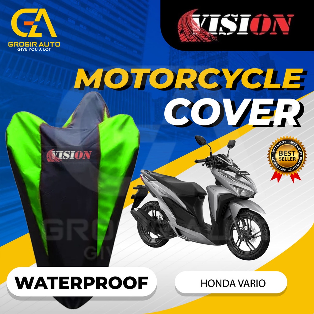 Sarung Motor VARIO Waterproof Vision / Cover Selimut Penutup Sarung Mantel Motor Vision