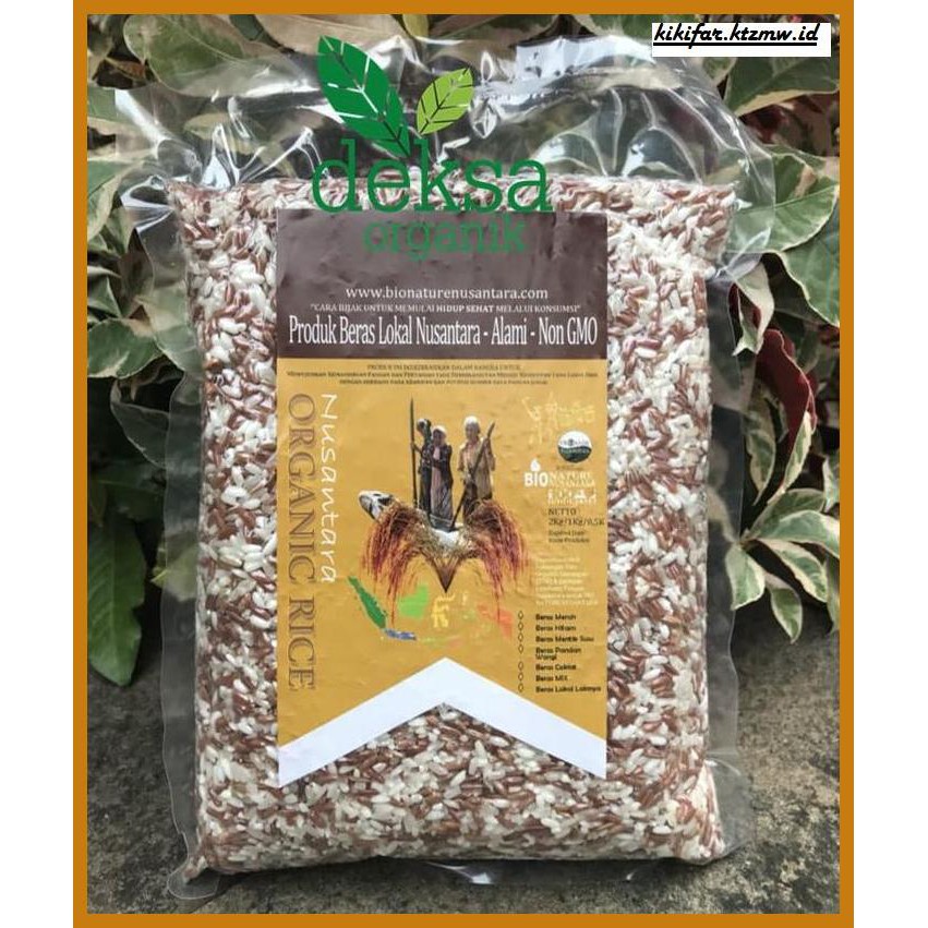 

ANEKA-BERAS- BERAS ORGANIK CAMPUR / MIXED ORGANIC RICE / BERAS MERAH PUTIH ORGANIK -BERAS-SEHAT.