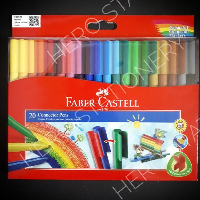 

Connector Pen Spidol Faber-Castell 20 Warna