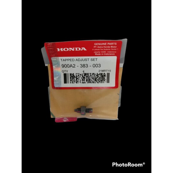 BAUT SETELAN KLEP HONDA TIGER / GL PRO / CRF / MEGAPRO / CB 100. 100% ORIGINAL AHM