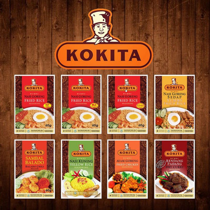 kokita bumbu ayam goreng /opor /SOP buntut all varian 60 gram