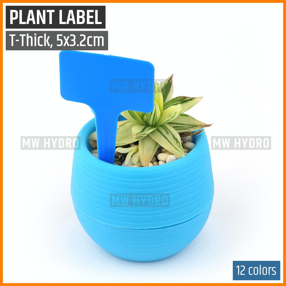 10 pcs Label Tanaman / Plant Label / Tag, Model T Tebal, 5x10cm