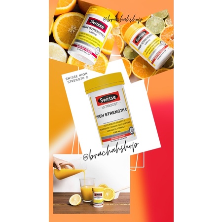 Swisse Ultiboost High Strength Vitamin C 1000mg