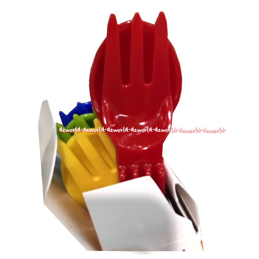 Arrow For Kids Fork Spoon Set 4pcs Bpa Free Sendok Garpu Makan Anak Anak Arow