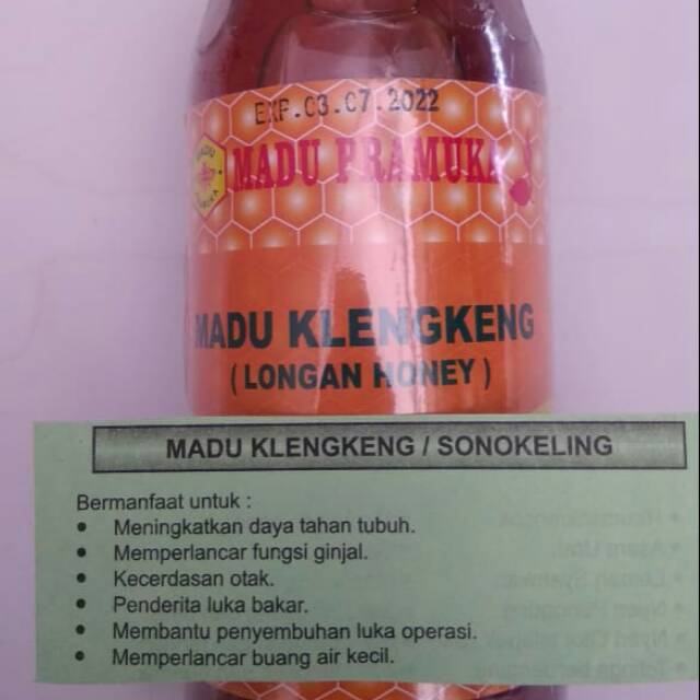 

Madu Pramuka Klengkeng gratis bubble wrap