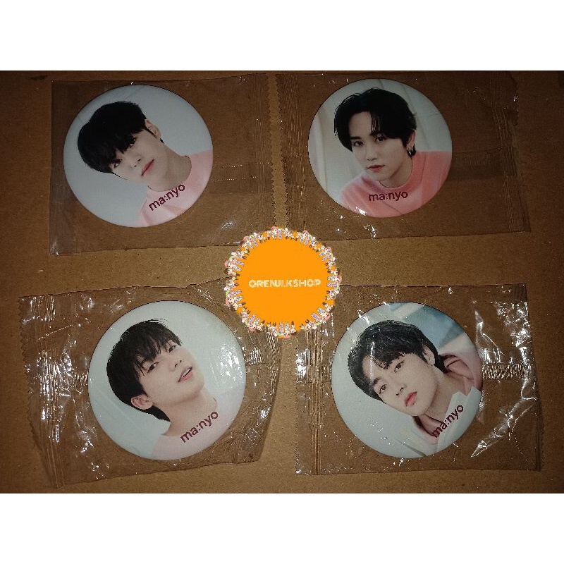 Button Mirror Manyo Jaehyuk Mashiho