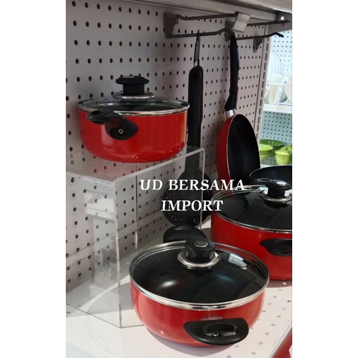 KRIS Perlengkapan Set Masak Aluminum/Anti Lengket/Cookware Berkualitas