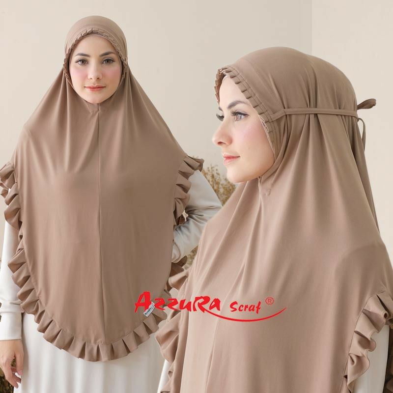 HIJAB AZZURA | REMPEL ATAS BAWAH | AZZURASCARF | HIJAB INSTAN | BERGO INSTAN | BERGO MARYAM-5