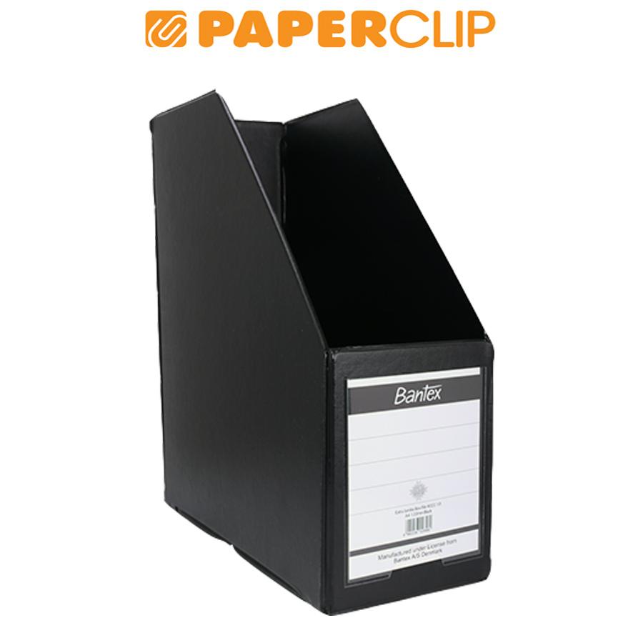 

BOX FILE BANTEX 4022 A4 10 BLACK