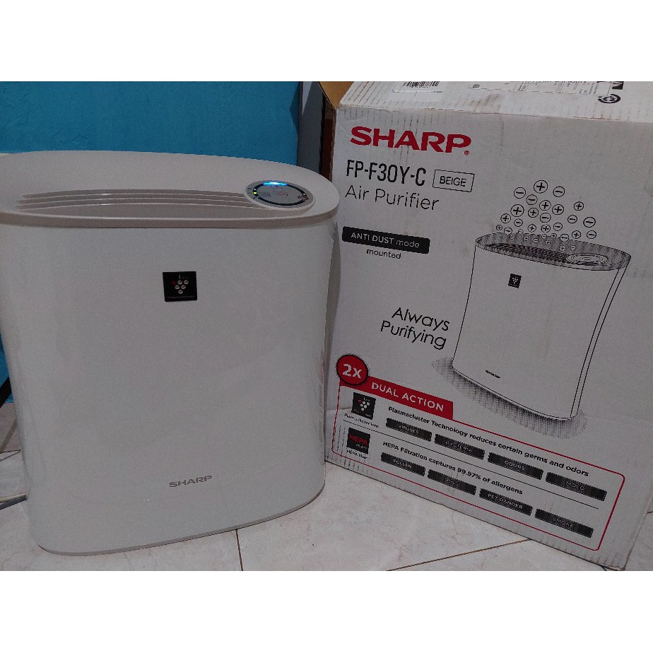 air purifier sharp fp f30y c a h  pengiriman khusus ojek online 