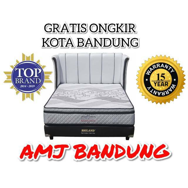 Kasur Spring Bed Big Land Fullset No 2 Uk 160x200 Grasi 15 Tauhun Murah Bandung Shopee Indonesia