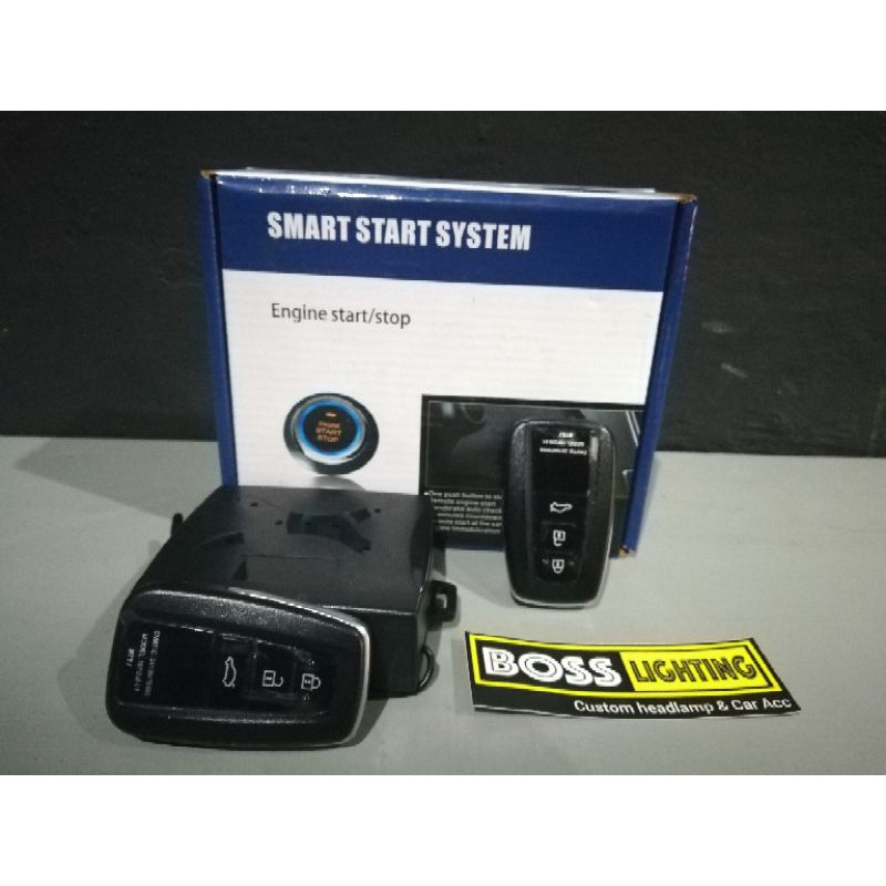 engine start stop keyless smart start system