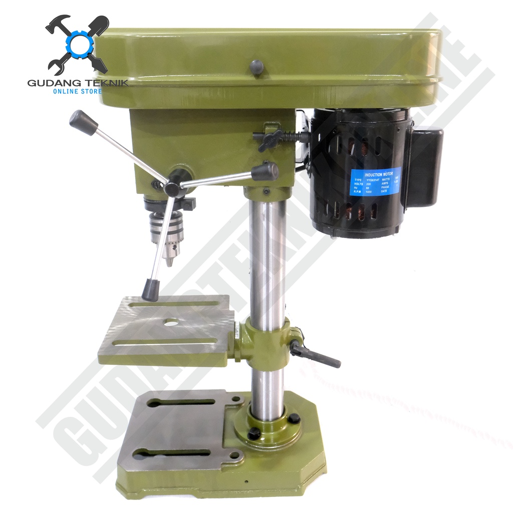 Mesin Bor Duduk 13mm WESTLAKE ZHX-13-I ORI 1phase / Bench Drill 13 mm WESTLAKE ZHX13-I Asli