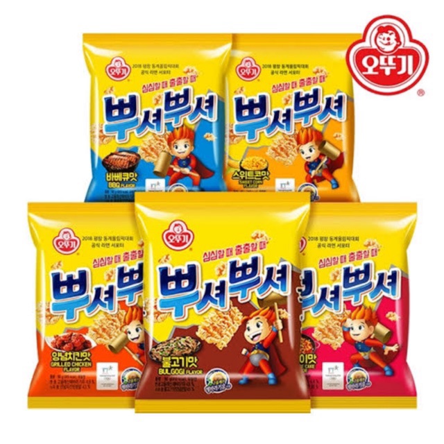 

Snack mie korea - pusyo pusyo ottogi