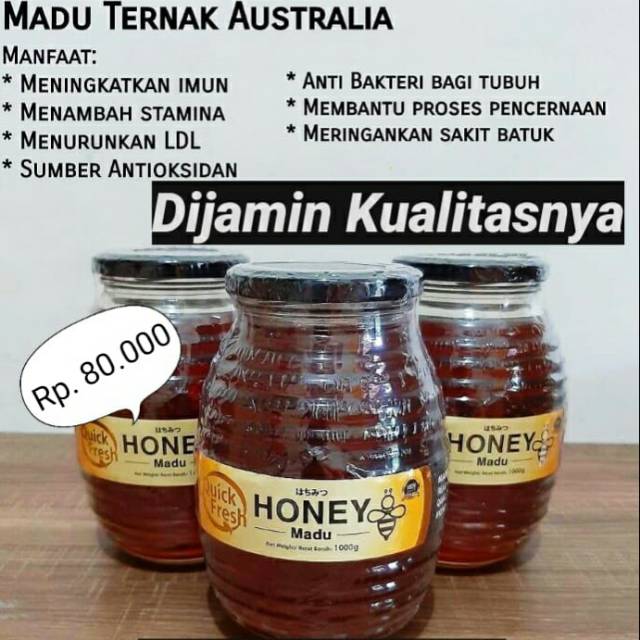 

Madu / Honey bee import Australia